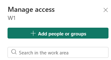 Manage access add