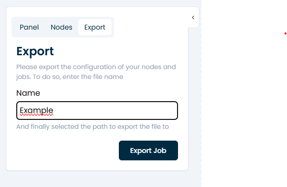 Exportar un Trabajo