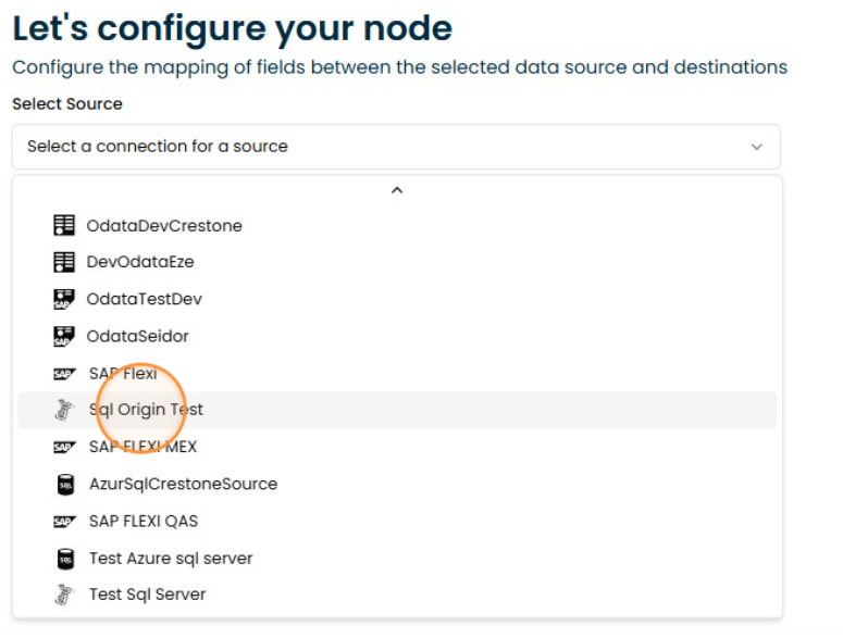 Seleccionar Modo Script SQL