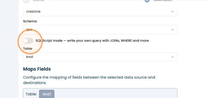 Modo Script SQL