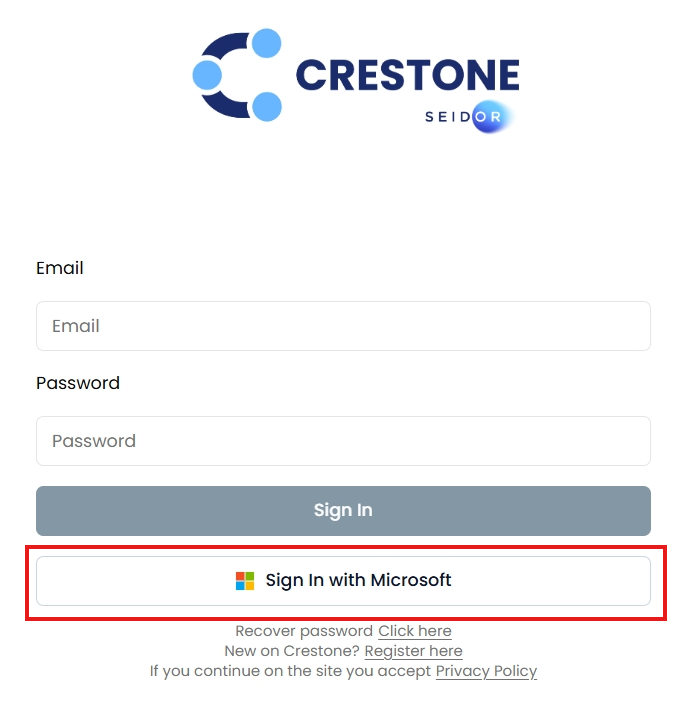 Iniciar sesión con Azure AD